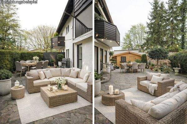 Terrasse-Visualisiert mit Einrichtungsbeispielen