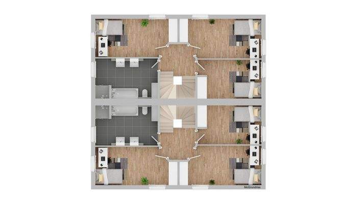 Grundriss Obergeschoss