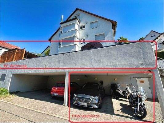 Wohnung u. Stellplätze