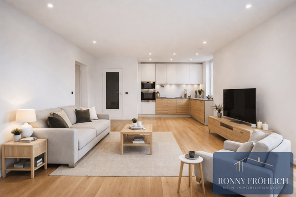 Wohnzimmer, Einrichtungsbeispiel