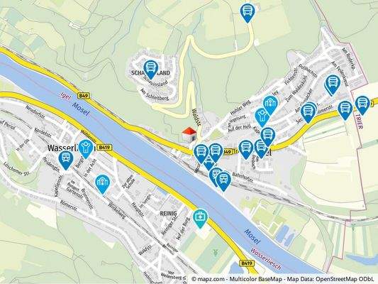 Geolyzer Kartenausschnitt