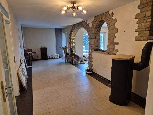 Zugang Wohn- Essbereich EG