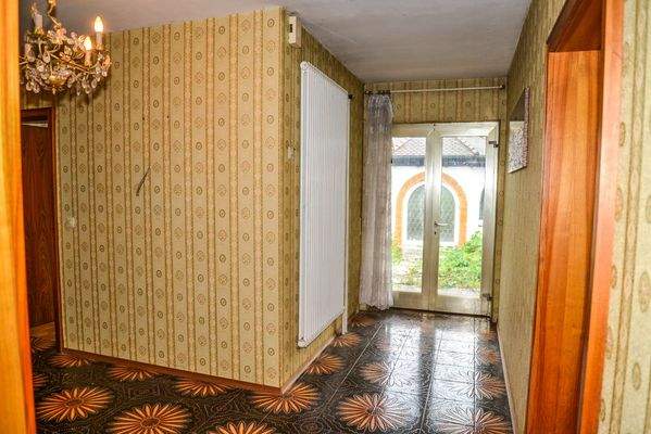 Hausflur Blick zum Garten