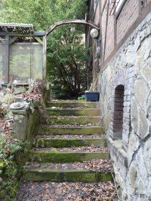 Aufgang zum Haupteingang