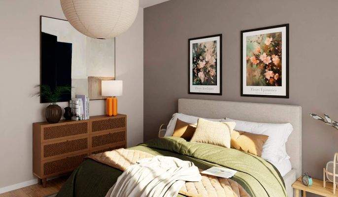 Im Schlafzimmer erwartet Sie beste Erholung