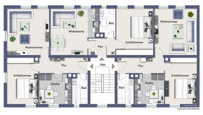 OG beispielmöbliert