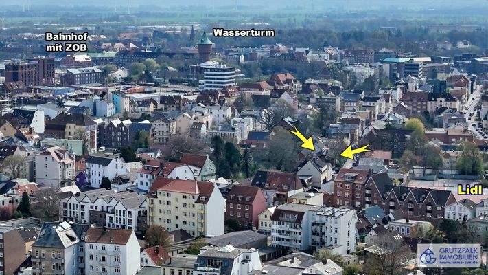 so nah zum Stadtzentrum