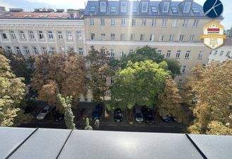 Ausblick auf die Kastanienbäume