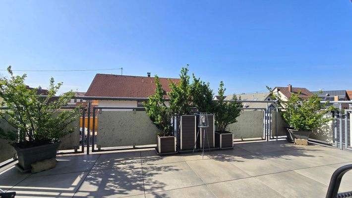 Großzügiger Balkon