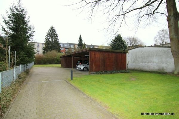 Auffahrt Carport