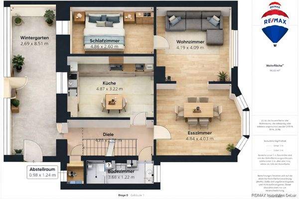 REMAX Immobilien DeLux Einfamilienhaus EG Schiffweiler Mark Borowicz