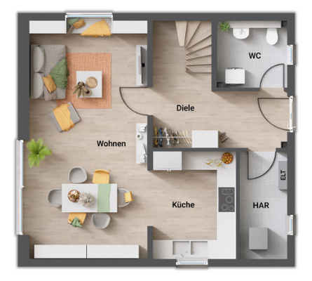 Grundriss Erdgeschoss