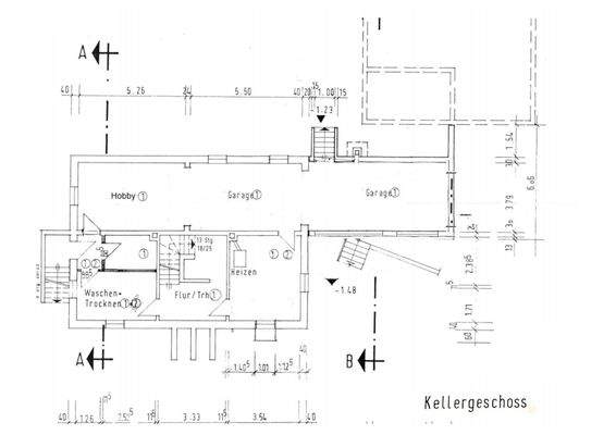 Grundriss Kellergeschoss