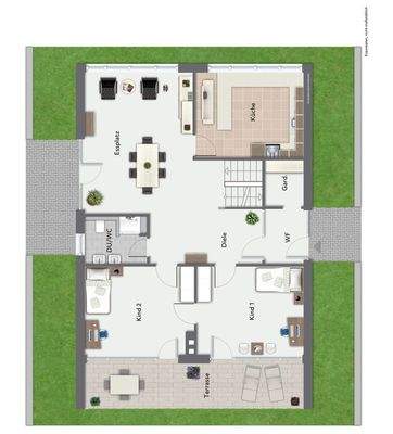 Grundriss Erdgeschoss