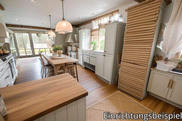 Küche mit Essbereich