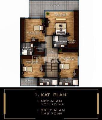 Sea View Houses with Indoor Pool in Yalincak Trabzon