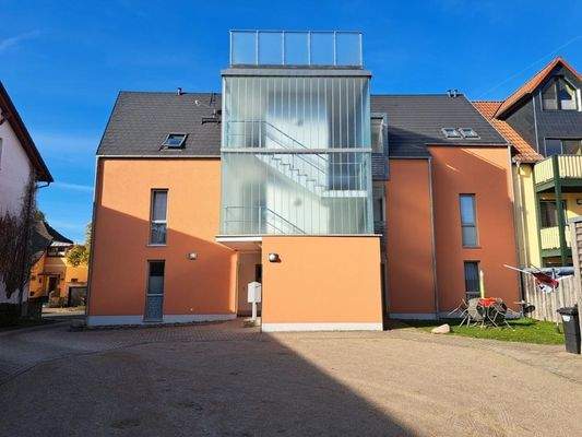 Mehrfamilienhaus Ansicht hofseitig