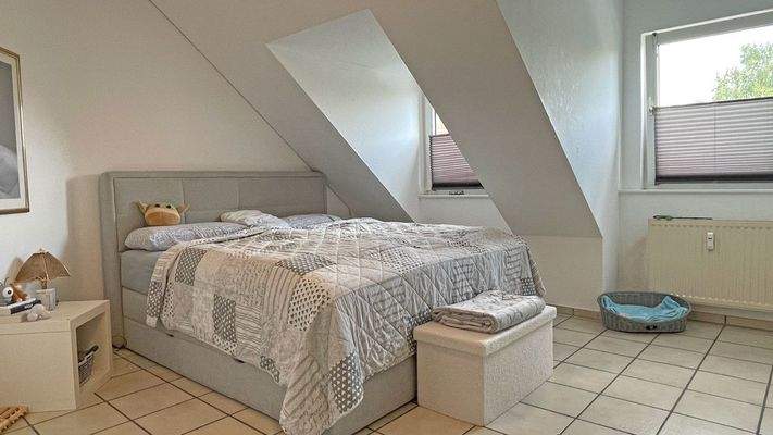 Schlafzimmer im Dachgeschoss