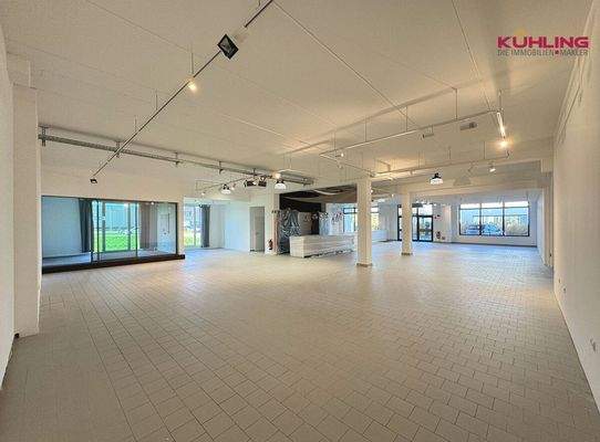 Gesamteindruck Halle / Ausstellungsfläche