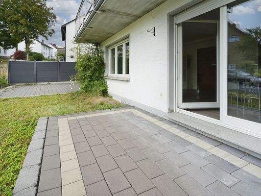 ...direktem Terrassenzugang