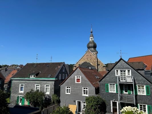 Ausblick Balkon