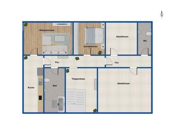 Grundriss 2. Obergeschoss