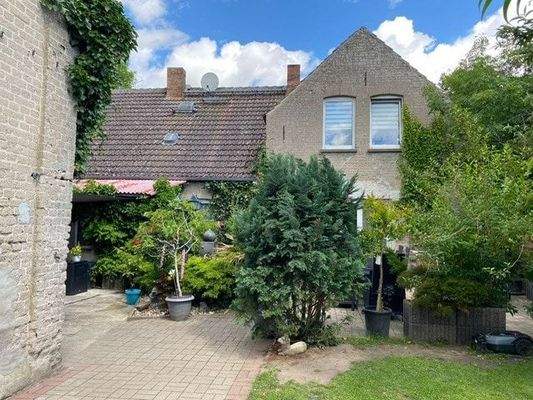 Rückansicht, Terrasse