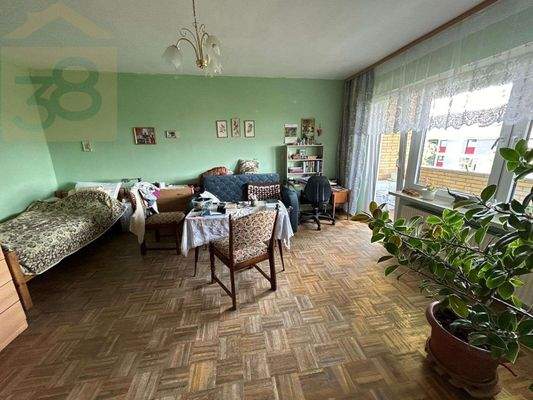 1 Zimmer Wohnung Wohnzimmer