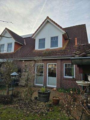 Blick auf das Hinterhaus