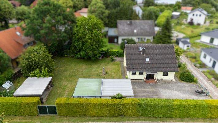 Luftbild - Blick auf das Gepflegte Grundstück