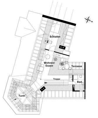 Beispiel Turm-Appartement
