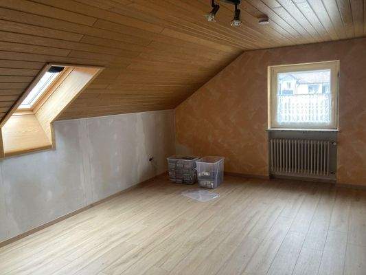 Ausgebautes Dachgeschoss