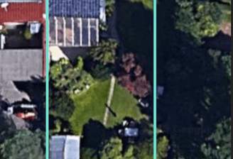 Grundstück von oben