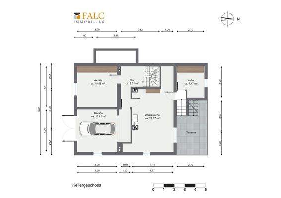 Grundriss Kellergschoss