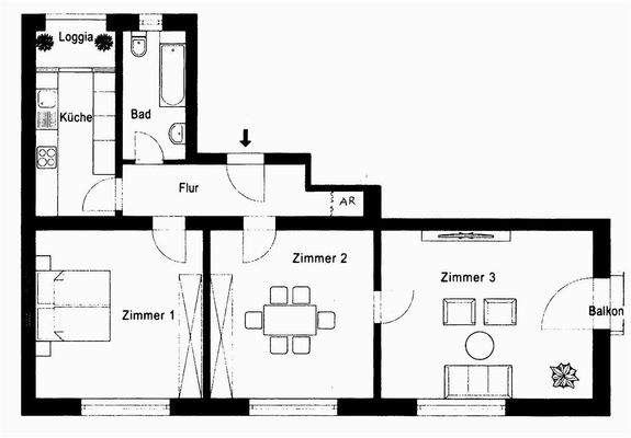 Grundriss, unverbindlich