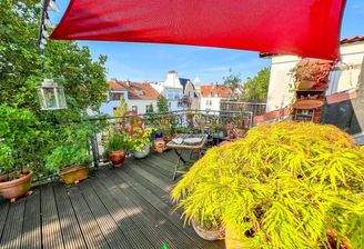 Panoramasicht Dachterrasse
