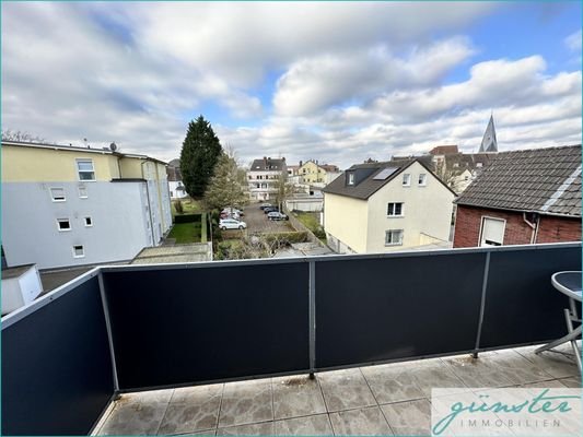 Aussicht vom Balkon