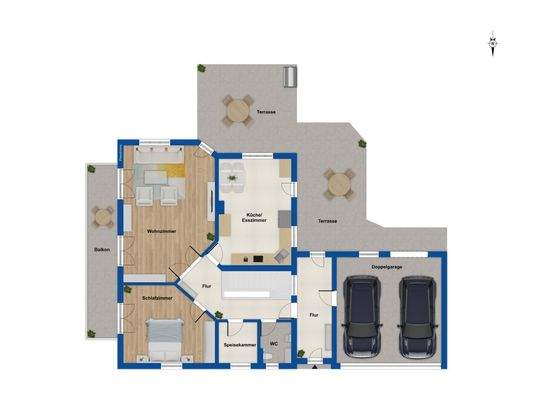 Grundriss Erdgeschoss