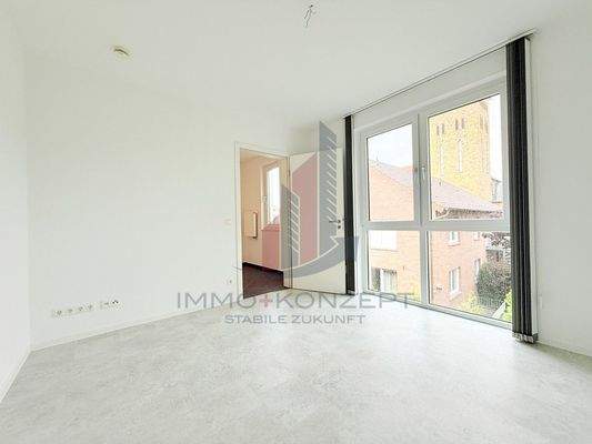 und das Schlafzimmer