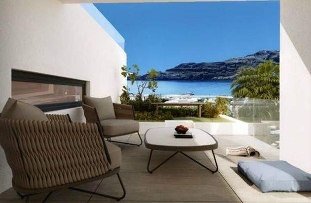 Projekt im Süden Kretas in Strandnähe mit Meerblick und Pool - Villa-Apartment Plakias