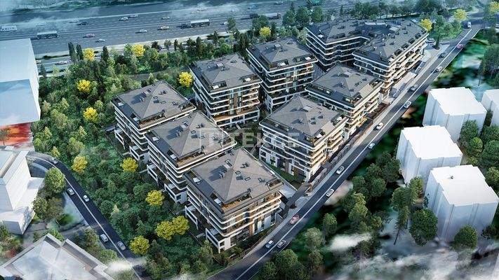 Apartments in İstanbul within a Complex with Facilities
