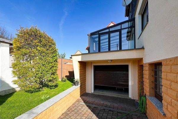 Wintergarten auf der Garage