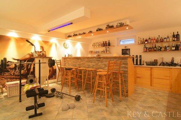 Hobbyraum im Kellergeschoss