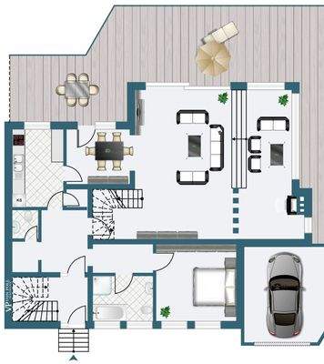 Grundriss Erdgeschoss