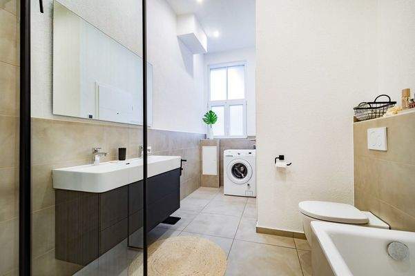 Platz für Waschmaschine