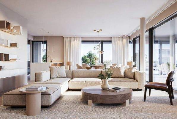 20250313-Residences Aurora - Type C - living room - beige-