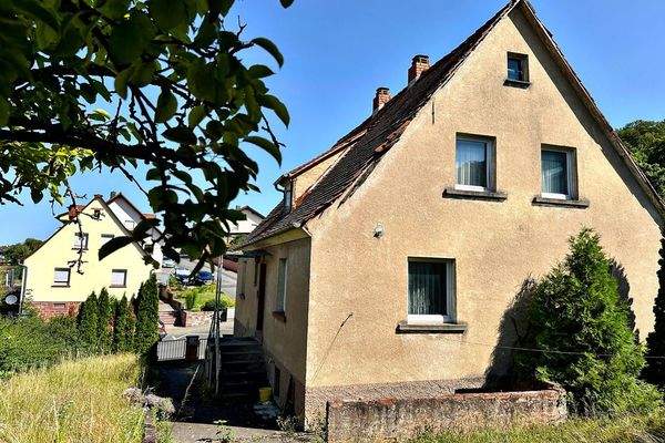 Abrisshaus Rückansicht