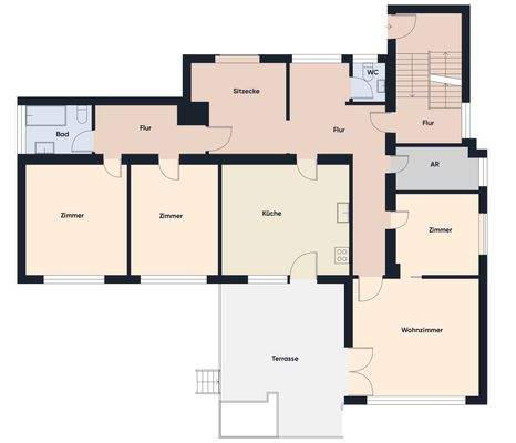 Grundrissplan ohne Maßstab