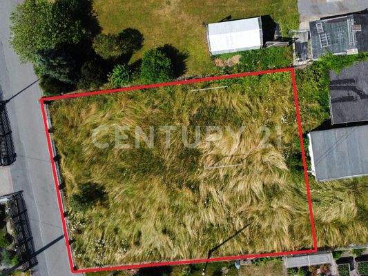 Grundstück von oben