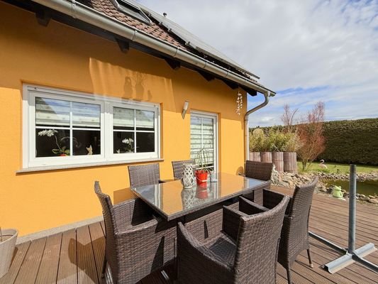 stilvolle Terrasse